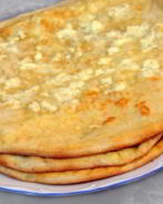 Менгрельские хачапури с сыром сулугуни