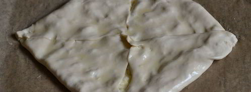 слоеный хачапури. Шаг 8