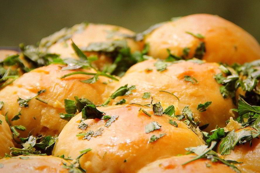 Рецепт чесночных пампушек к борщу