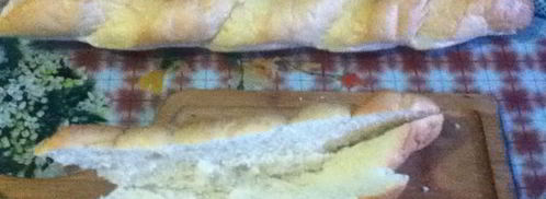 фаршированный багет — шуба в шубе. Шаг 8