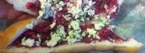 фаршированный багет — шуба в шубе. Шаг 10