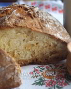 Хлеб на кефире без дрожжей