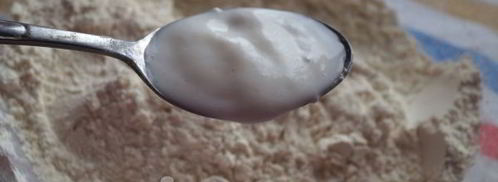 хлеб на кефире без дрожжей. Шаг 5