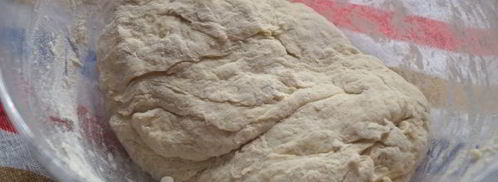 хлеб на кефире без дрожжей. Шаг 7