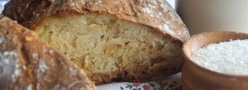 хлеб на кефире без дрожжей. Шаг 11