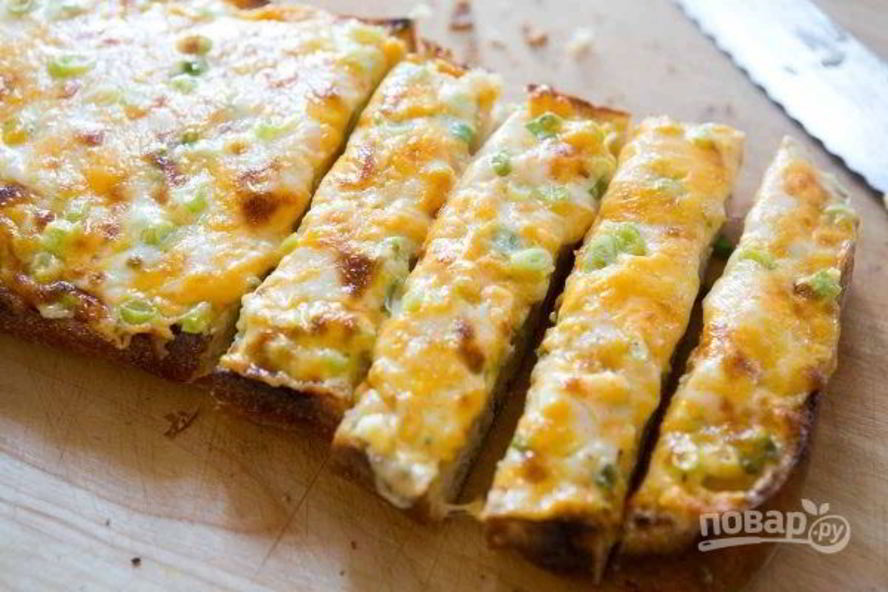 Рецепт хлеба, запеченного с сыром