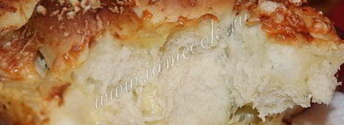 обезьяний хлеб с чесноком и сыром. Шаг 15