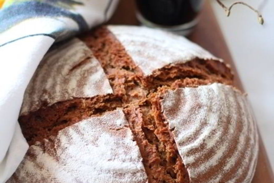 Рецепт ржаного хлеба на темном пиве и на ржаной закваске