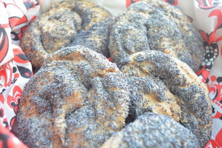 Рецепт ржаных хлебцев в маке