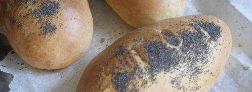 сдобный батон с маком. Шаг 4