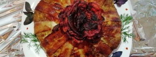 сочный мясной хлеб. Шаг 12