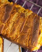 Сырный хлеб на белом вине