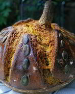 Тыквенный хлеб с гречишной мукой