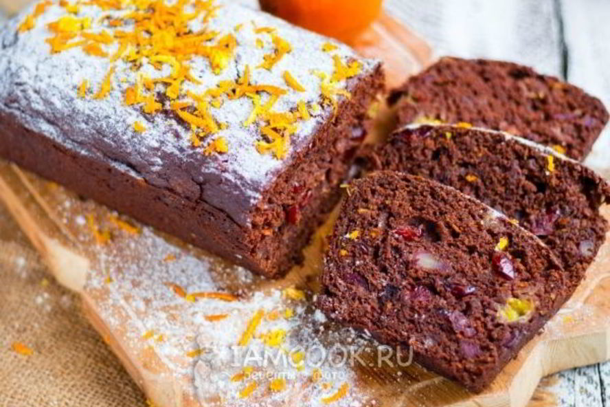 Рецепт веганского фруктового пряничного хлеба