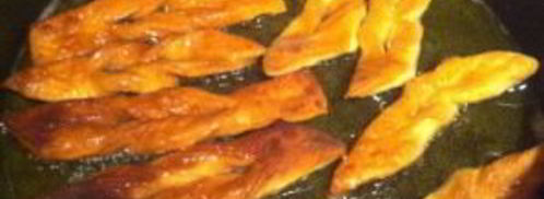 хворост хрустящий на водке. Шаг 6