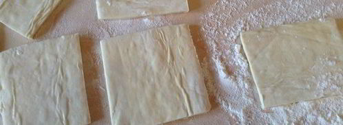 конвертики с клубникой. Шаг 3