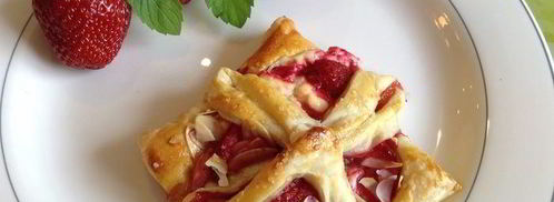 конвертики с клубникой. Шаг 8