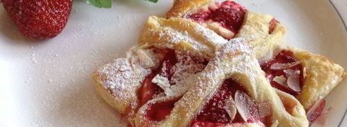 конвертики с клубникой. Шаг 9