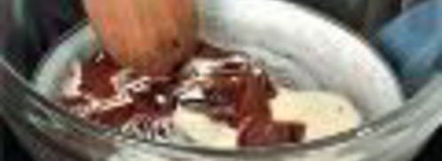 конвертики из лаваша с грушами и шоколадом. Шаг 3