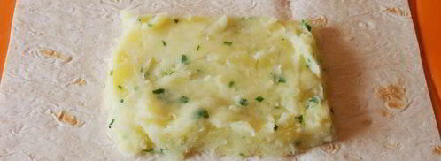 кыстыбый в лаваше. Шаг 8