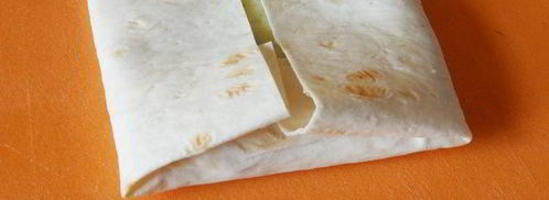 кыстыбый в лаваше. Шаг 9