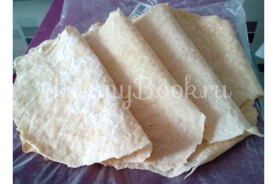 Рецепт лаваша домашнего