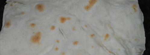 лаваш на сковороде. Шаг 4