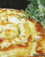 Лаваш с фасолью и курицей