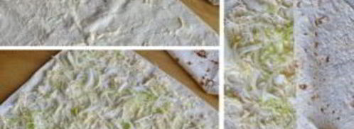 лаваш с консервами и сыром. Шаг 5