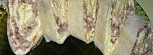 лаваш с консервой. Шаг 8