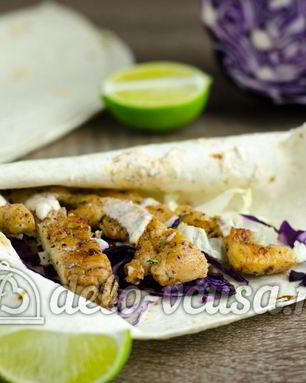 Лаваш с курицей