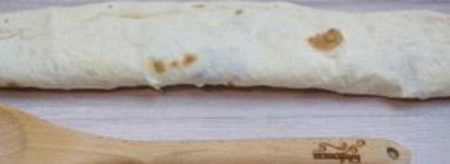 лаваш с начинкой, запеченный в духовке. Шаг 5