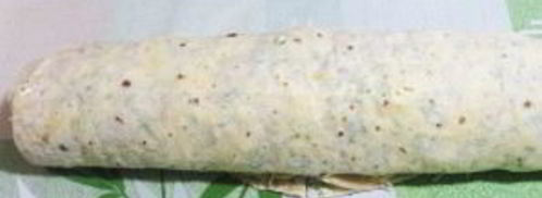 лаваш с сайрой, яйцами и сыром. Шаг 5