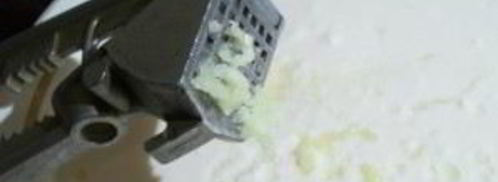 лаваш с творогом и чесноком. Шаг 3