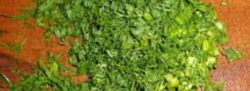 лаваш с творогом и чесноком. Шаг 5