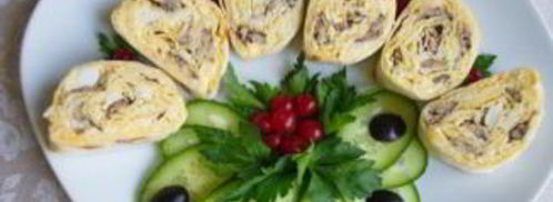 лаваш со шпротами. Шаг 5