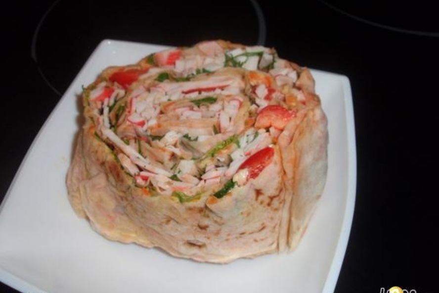 Рецепт радужного лаваша