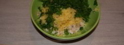 рулетики из лаваша с сыром. Шаг 4