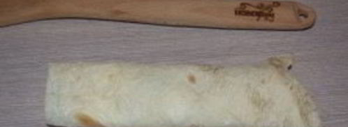 рулетики из лаваша с сыром. Шаг 6