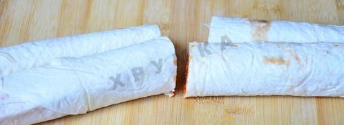 вертуты с тыквой из лаваша. Шаг 8