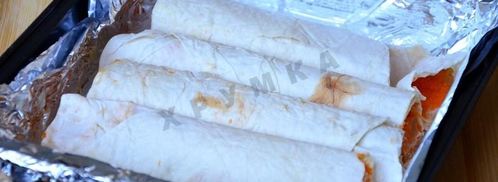 вертуты с тыквой из лаваша. Шаг 9