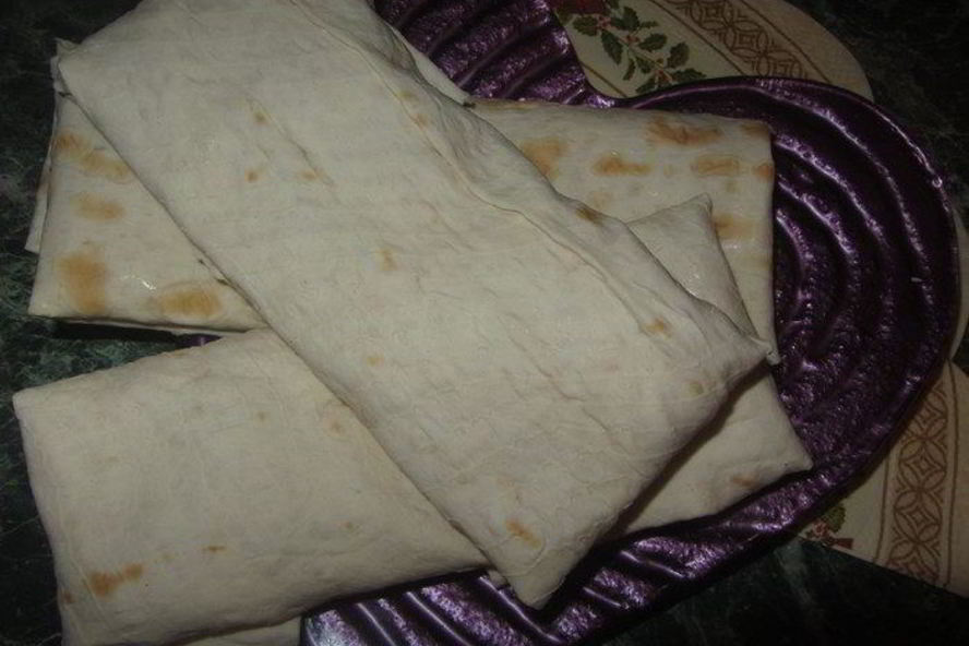 Рецепт закуски из лаваша и корейской морковки