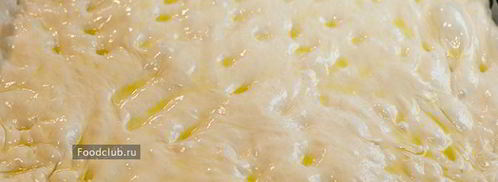 фокачча с чесноком и розмарином. Шаг 9