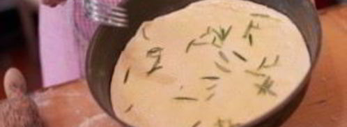 фокачча с розмарином. Шаг 3