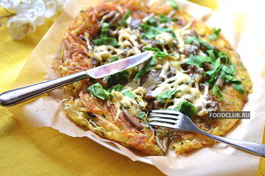 Рецепт картофельной лепешки