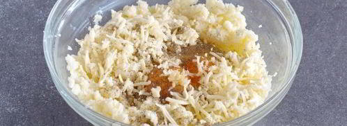 картофельные лепешки на сковороде. Шаг 7