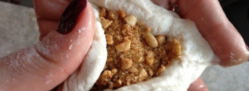 хотток — корейские лепешки со сладкой начинкой. Шаг 8