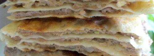 китайские лепешки со свининой жоубин. Шаг 12