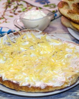 Лангош лепешка