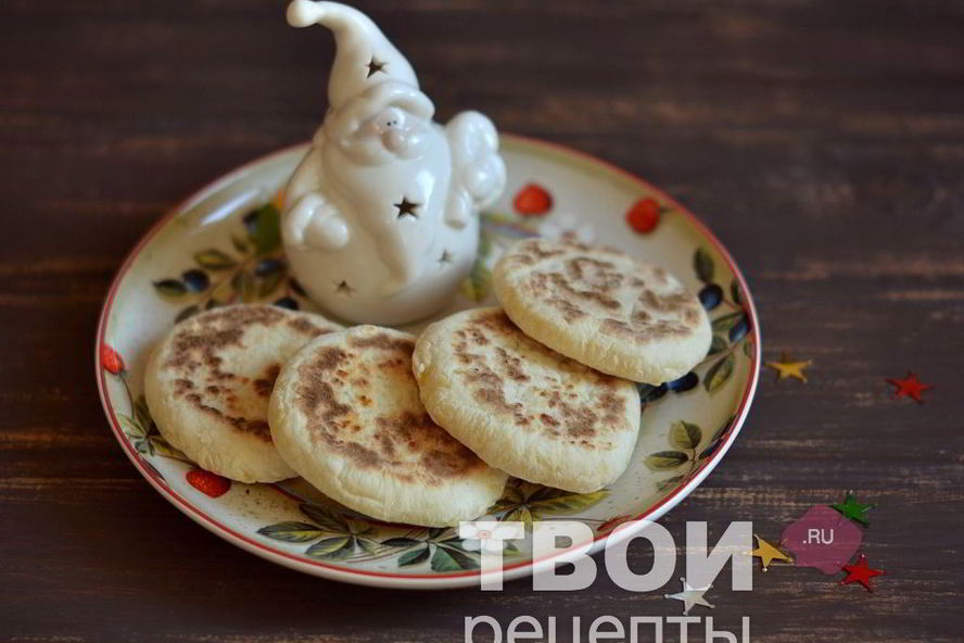 Рецепт лепешек без масла